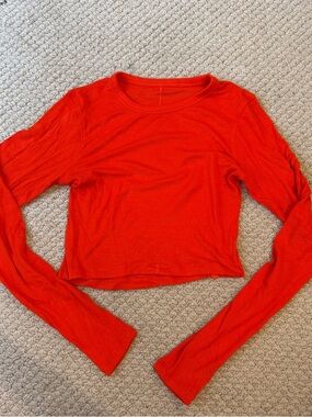 Lululemon Hold Tight Long Sleeve Crop